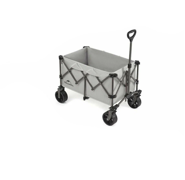 Тележка туристическая Naturehike 86,5х50х108.5 см, серая