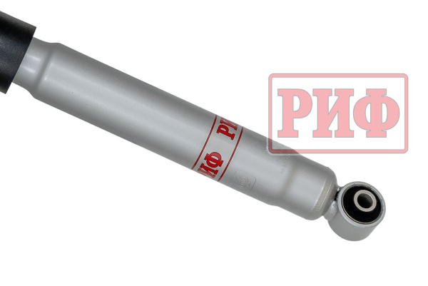Амортизатор РИФ задний газовый Mitsubishi Pajero III, IV 2000+ штатный и лифт 0-40 мм