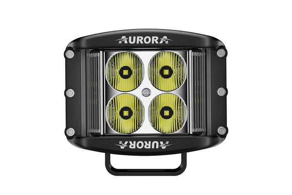 Светодиодные фары дальнего света AURORA 102x76 мм 40W (комплект 2 шт)