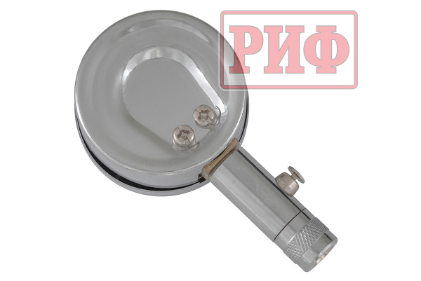 Манометр 2" РИФ (серебр.) от 0 до 1 атм.