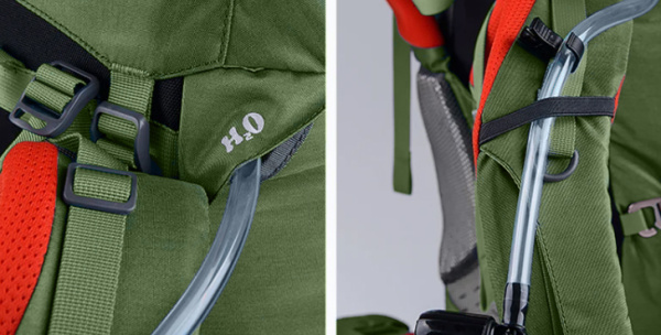 4 Рюкзак туристический Naturehike 55 л, зеленый