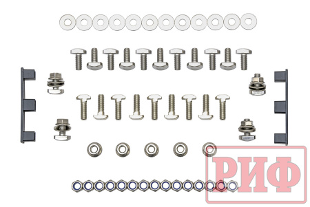 Маркиза автомобильная РИФ безопорная, веерная 2,3х2 м (правая)