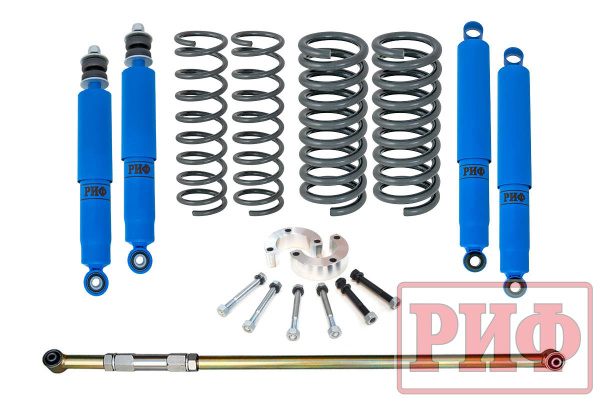 Лифт-комплект РИФ арктический ВАЗ Нива 2121, 21213 лифт 25 мм +0-50 кг