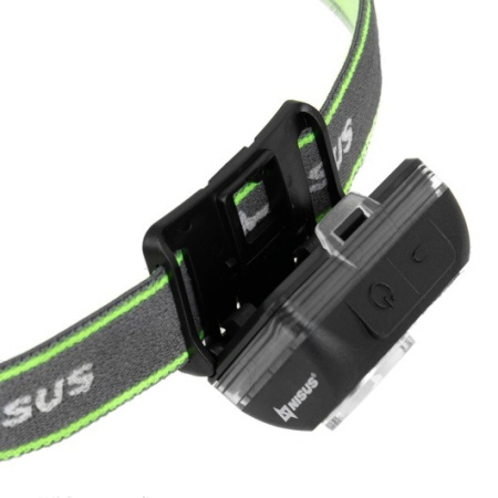 7 Фонарь налобный NISUS водонепроницаемый 300LM, IPX7, USB