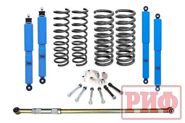 Лифт-комплект РИФ арктический R-AIR ВАЗ Нива 21214 лифт 50 мм +0-50 кг