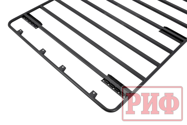 Багажник экспедиционный (платформа) РИФ 1350x2100 мм Toyota Land Cruiser 78 (высота крепежа 199 мм)