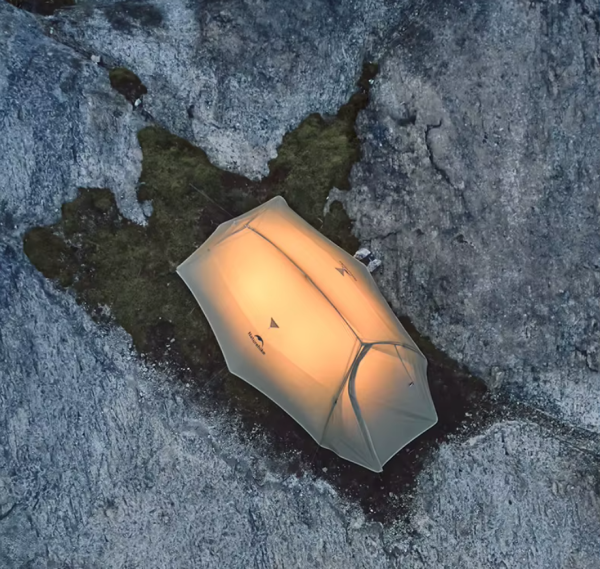 Палатка Naturehike Cloud Up Pro Si 1-местная, алюминиевый каркас, сверхлегкая, серо-красная