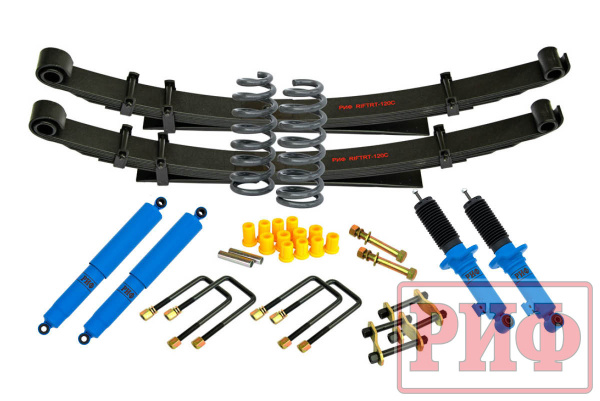 Лифт-комплект РИФ арктический Mitsubishi L200 2005-2015 лифт 40 мм жесткий