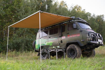 Маркиза автомобильная РИФ 2,5х2,5 м Маркиза автомобильная РИФ 2,5х2,5 м