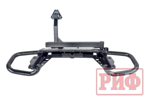 Бампер РИФ задний Toyota Land Cruiser Prado 150 c квадратом под фаркоп и калиткой Бампер РИФ задний Toyota Land Cruiser Prado 150 c квадратом под фаркоп и калиткой