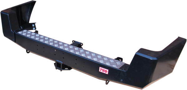 Бампер РИФ задний УАЗ Патриот с фаркопом лифт Бампер РИФ задний УАЗ Патриот с фаркопом лифт