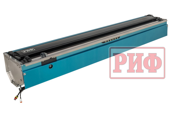 Крышка кузова РИФ для Great Wall Poer, роллета раздвижная с электроприводом 1575х1590 мм, алюминиевая, черная