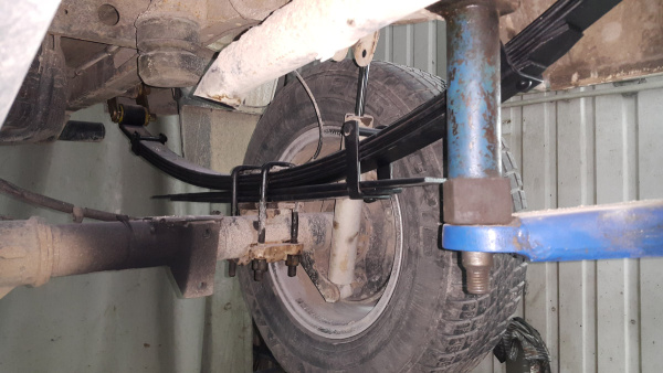 Рессора РИФ задняя УАЗ Хантер/Патриот 150-300 кг лифт 50 мм