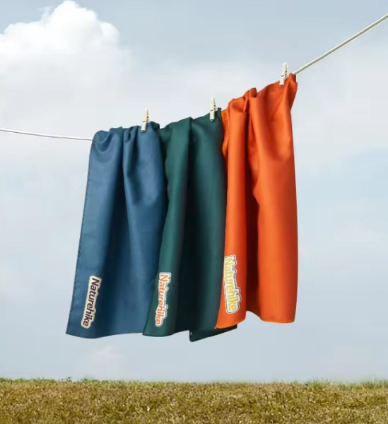 2 Тряпка кемпинговая Naturehike, 156х80 см, зеленая