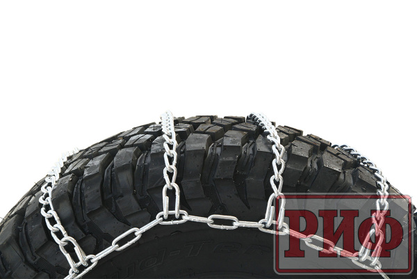 Цепи противоскольжения РИФ Грузовик "лесенка" 25 мм, 11.00R22,5 (к-т 2 шт.)