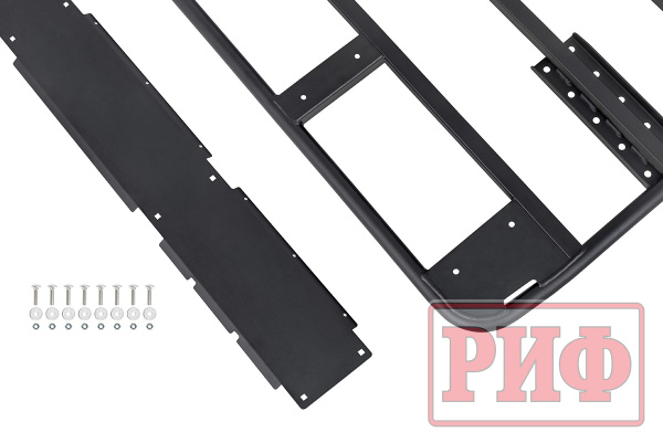 Багажник экспедиционный (платформа) РИФ 1200х2100 мм для Toyota Land Cruiser Prado 150