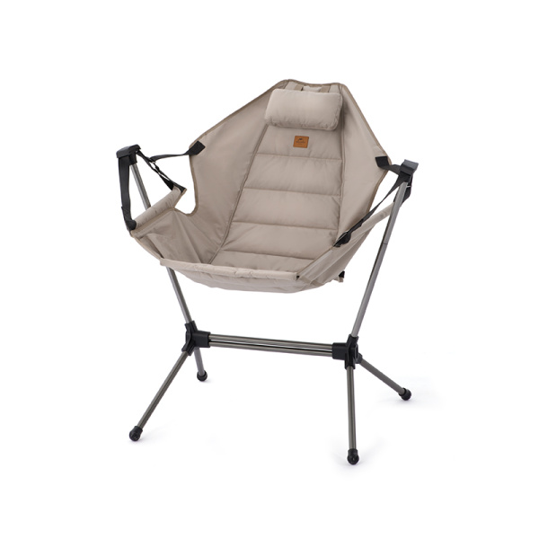 Кресло туристическое Naturehike складное, бежевое, до 120 кг Кресло туристическое Naturehike складное, бежевое, до 120 кг