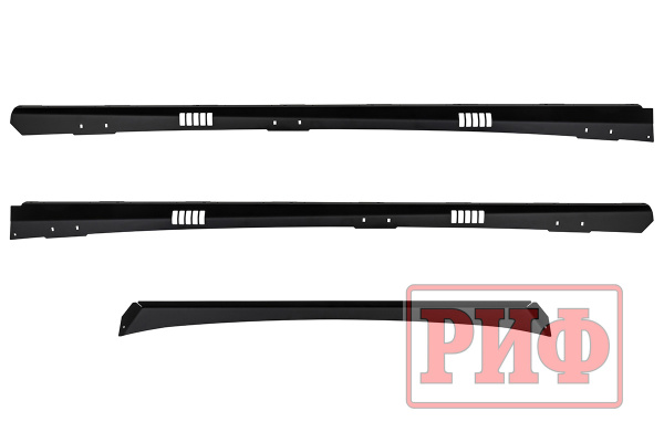 Багажник экспедиционный (платформа) алюминиевый РИФ 1300x2080 мм для Nissan Patrol Y62 (с крепежом)