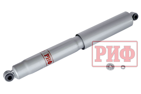 Амортизатор РИФ задний газовый Mitsubishi L200 2005-2015, Nissan Navara D22 (NP300) лифт 40 мм