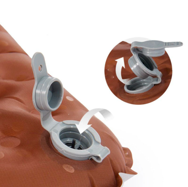 Коврик надувной Naturehike 183х64х8 см, оранжевый