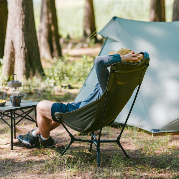 3 Кресло туристическое Naturehike Yamami YL01 складное, 81,5х56х99 см, до 140 кг, черное