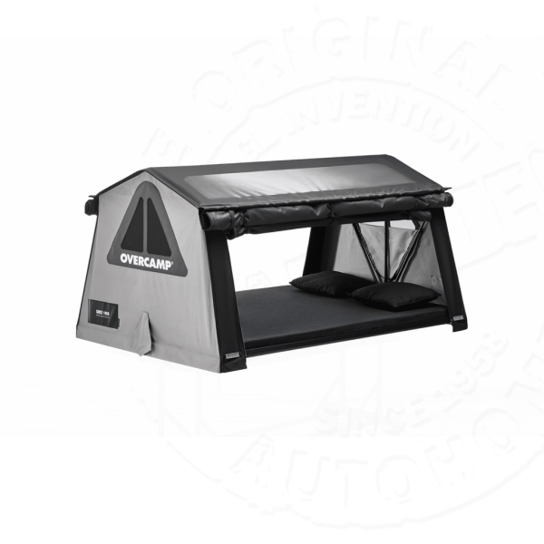 2 Палатка на крышу автомобиля AUTOHOME OVERCAMP SMALL, тент синий, лестница 215 мм