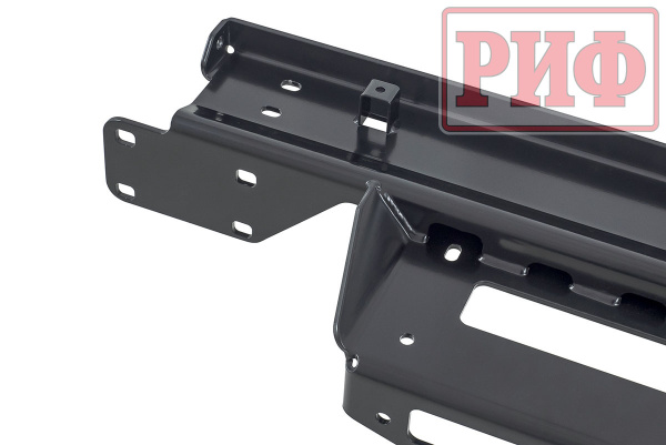 Площадка РИФ под лебёдку в штатный бампер Toyota Hilux 2020+ Black Onyx