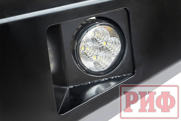 Бампер РИФ передний Toyota Land Cruiser 76/78 2007+ c доп. фарами, под штатную лебедку Бампер РИФ передний Toyota Land Cruiser 76/78 2007+ c доп. фарами, под штатную лебедку