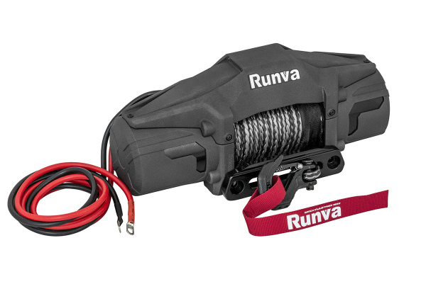 Лебёдка автомобильная электрическая 12V Runva EWV6000FSR 2722 кг (синтетический трос)