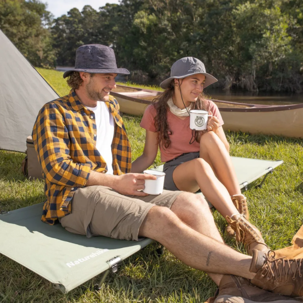 3 Раскладушка Naturehike XJC05, 190х65х15 см, до150 кг, зеленая