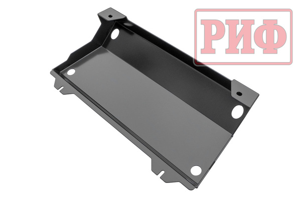 Площадка РИФ под лебёдку c защитой радиатора в штатный бампер Mitsubishi Pajero Sport 2015+ дизель