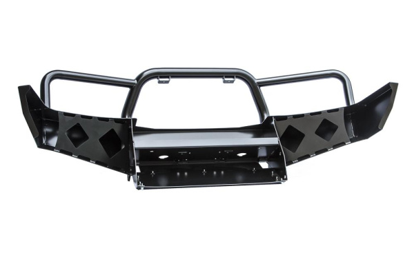 Бампер РИФ передний Nissan Patrol Y61 -2004 с кенгурином