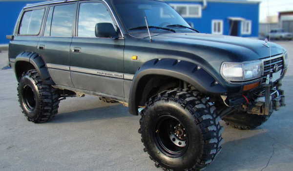 Расширители колёсных арок Toyota Land Cruiser 80 (130 мм)