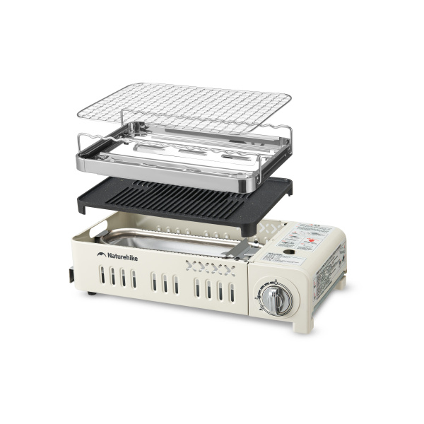 Гриль газовый Naturehike 2,2 кВт, бежевый