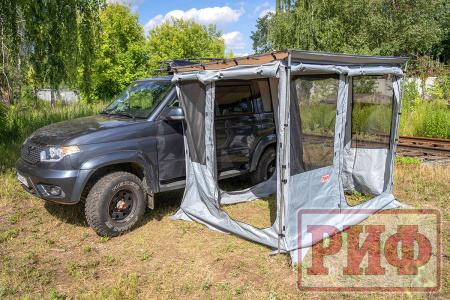 Стенки к автомобильной маркизе (тамбур) РИФ 2,5х2 м