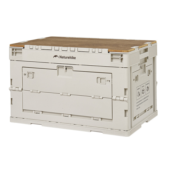 Ящик туристический Naturehike 52 л, трансформер, со столешницей, бежевый Ящик туристический Naturehike 52 л, трансформер, со столешницей, бежевый