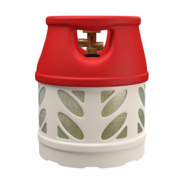 Баллон композитный газовый Hexagon Ragasco, российский тип соединения. Объем 12,5 л.