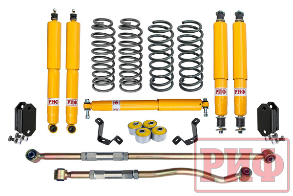 Лифт-комплект РИФ Toyota Land Cruiser 80/105 лифт 50 мм жесткий Лифт-комплект РИФ Toyota Land Cruiser 80/105 лифт 50 мм жесткий