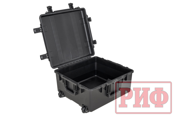 Кейс защитный ударопрочный РИФ 632x602x333 мм на колесах с телескопической ручкой