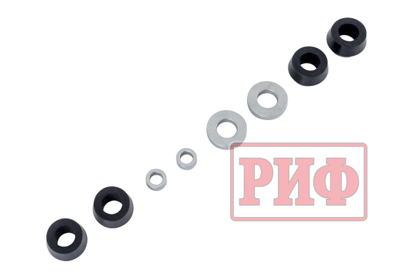 Амортизатор РИФ задний газовый Toyota Hilux Revo 2015+ лифт 45 мм