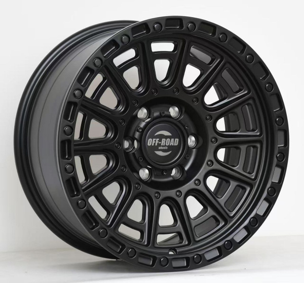 Диск литой черный матовый 6x139,7 8,5xR18 d106,2 ET+20 (продаются по 4 шт.)