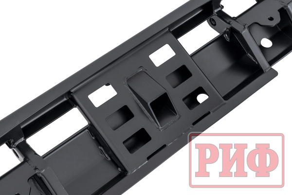 Бампер РИФ силовой передний Mitsubishi Pajero Sport 2021+ с фаркопом