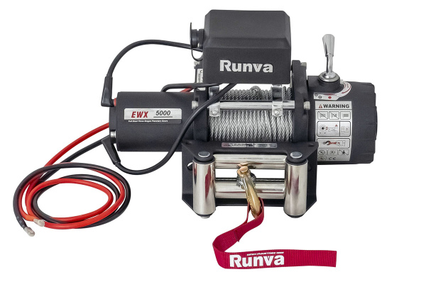 Лебёдка автомобильная электрическая 12V Runva EWX5000S 2268 кг