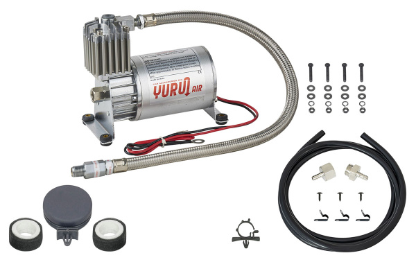 Компрессор автомобильный стационарный YURUI 12V 53 л/мин 10,2 атм