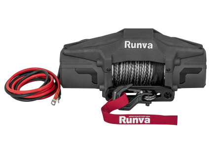 Лебёдка автомобильная электрическая 12V Runva EWV6000FSR 2722 кг (синтетический трос)