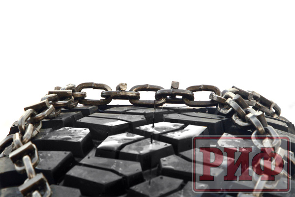 Цепи противоскольжения РИФ Фронтальный погрузчик "соты" 21 мм, 11.20x20 (к-т 2 шт.)