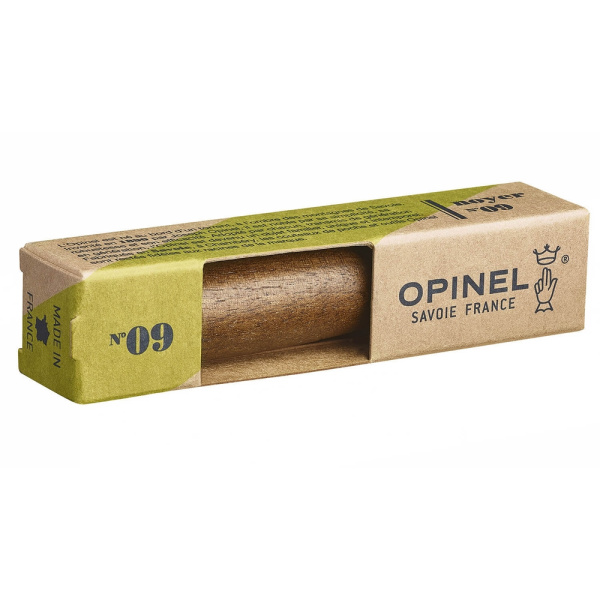 3 Нож Opinel №9, нержавеющая сталь, ореховая рукоять 3 Нож Opinel №9, нержавеющая сталь, ореховая рукоять