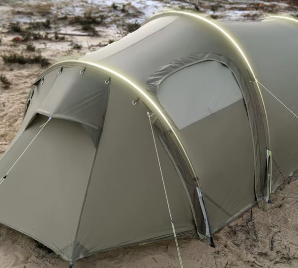 Палатка Naturehike Opalus Si 2-местная, алюминиевый каркас, темно-зеленая