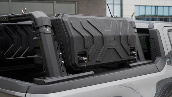 Силовой каркас-кунг Baja Racing (тип А) с 2-мя малыми боковыми ящиками Mitsubishi L200, Isuzu D-MAX, Nissan Navara