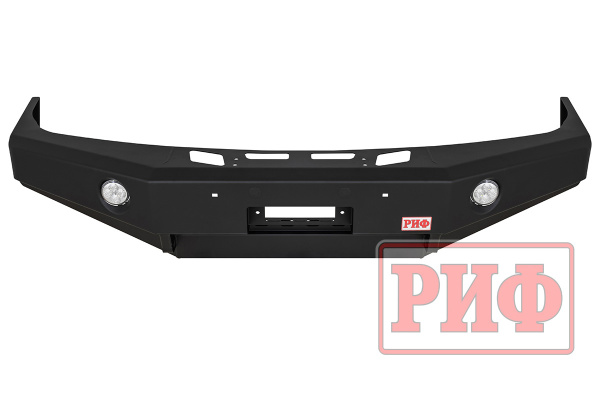 Бампер РИФ силовой передний Toyota Land Cruiser 105 с доп. фарами без защитной дуги